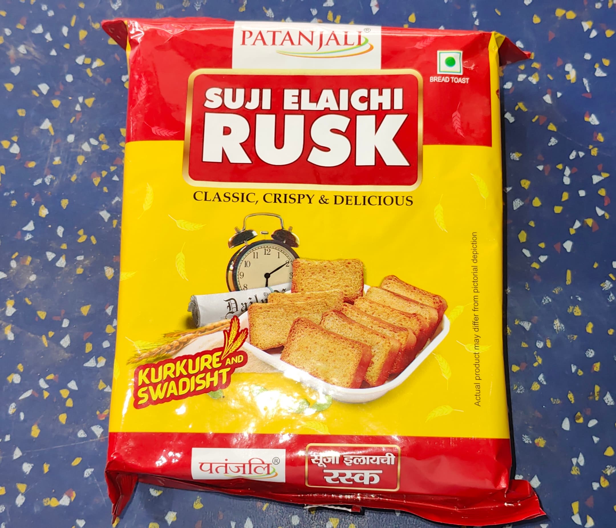 Patanjali Suji Elaichi Rusk